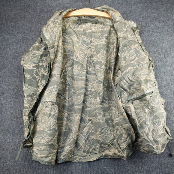 U.S. Army Improved Rainsuit Parka Jacket Mens Size M Green Digital Camo - Picture 11 of 15